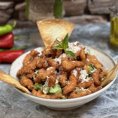 Çıtır Tavuk Salata