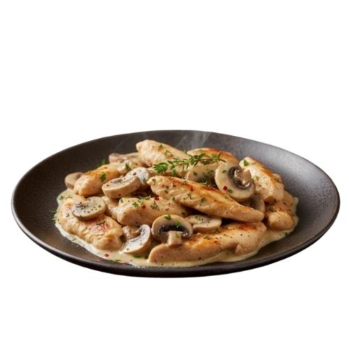 Kremalı Mantarlı Tavuk